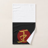 Japanisches Symbol: König Badhandtuch Set (Handtuch)