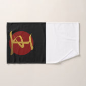 Japanisches Symbol: König Badhandtuch Set (Handtuch)