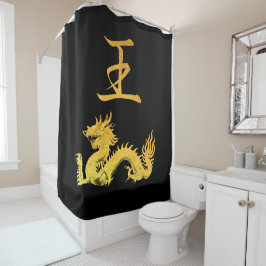 Japanisches Symbol: König Duschvorhang