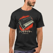 Japanisches Synthesizer-Techno T-Shirt (Vorderseite)