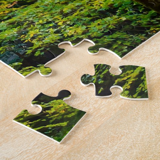 japanisches Tempelpuzzle Puzzle (Seite)