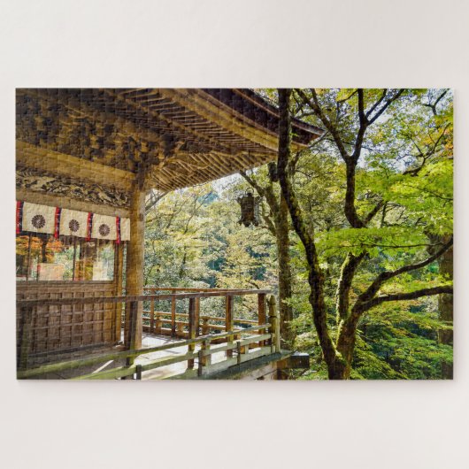 japanisches Tempelpuzzle Puzzle (Horizontal)