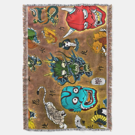 Japanisches Thema Decke (Vorderseite Vertikal)