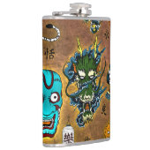 Japanisches Thema Flachmann (Rechts)