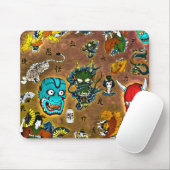 Japanisches Thema Mousepad (Mit Mouse)