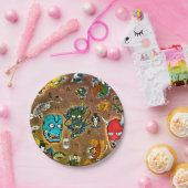 Japanisches Thema Pappteller (Party)