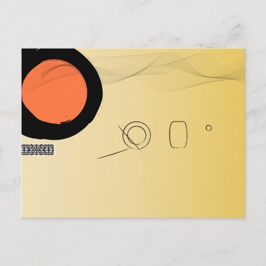 Japanisches Thema Postkarte (Vorderseite)