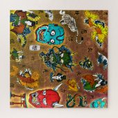 Japanisches Thema Puzzle (Horizontal)