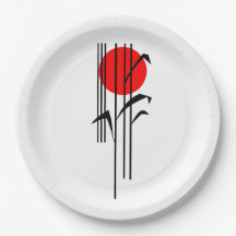 Japanisches themed Abendessen-Party mit steigender