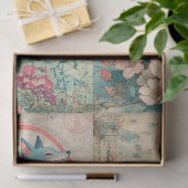 Japanisches Themed Collage Decoupage Crafting Seidenpapier (Geschenk)