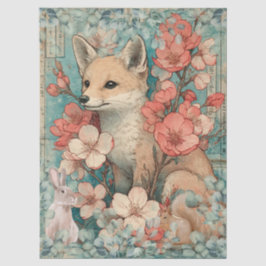 Japanisches Themed Decoupage Crafting Seidenpapier