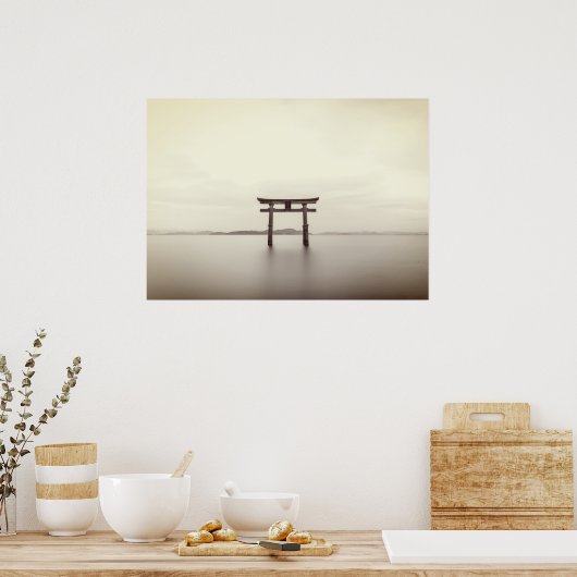 Japanisches Torii Gate Fotograf Poster (Küche)