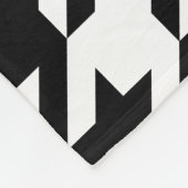 Japanisches traditionelles Design3 - CHIDORI- Fleecedecke (Ecke)