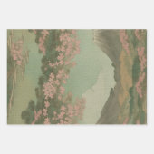 Japanisches traditionelles Manuskript ephemera No1 Geschenkpapier Set (Vorderseite 2)
