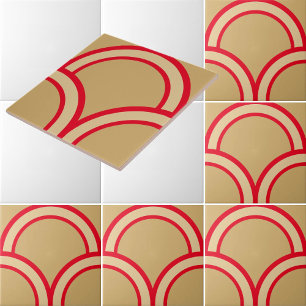 Japanisches traditionelles Muster Fliese