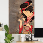 Japanisches Ukiyoe Art vol.2-Poster Poster (Heimbüro)