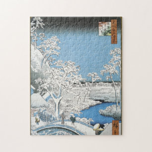 Japanisches Vintage-Jigsaw-Puzzle Puzzle
