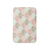 Japanisches Vintages Muster Badematte (Vorderseite Vertikal)