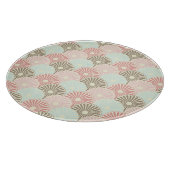 Japanisches Vintages Muster Schneidebrett (Ecke)