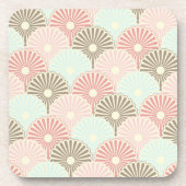 Japanisches Vintages Muster Untersetzer (Vorderseite)