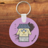 Japanisches Wall Monster Yokai Nurikabe Schlüsselanhänger (Vorderseite)