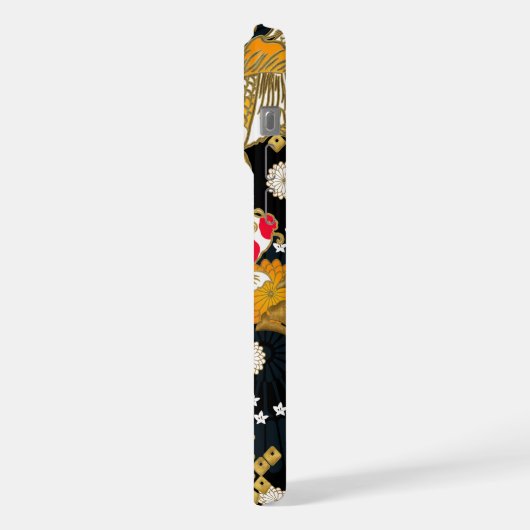 japanisches Waschmuster iPhone Hülle (Linke Seite)