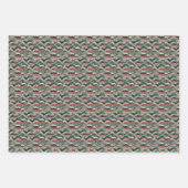 Japanisches Waschpapier Geschenkpapier Set (Vorderseite)