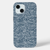 japanisches Wave Style-Muster