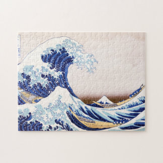 Japanisches Wellen-Puzzle Puzzle