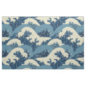Japanisches Wellenmuster Stoff (Fat Quarter (45,7 x 55,9 cm))
