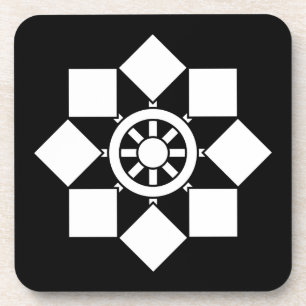 Japanisches Windrad Getränkeuntersetzer