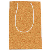 Japanisches wirbelloses Muster - Mandarin und leic Mittlere Geschenktüte (Vorderseite)