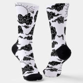 Japanisches Wolkenmuster-Ästhetik Socken (Gewinkelt)