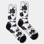 Japanisches Wolkenmuster-Ästhetik Socken (Rechts)