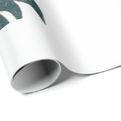 Japanisches woodblock Druck-Schmetterling Geschenkpapier (Rolleneckpunkt)