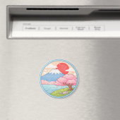 Japans Berg Fuji Magnet (In Situ (Geschirrspüler))
