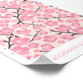 Japans Blume blüht den Markt für Blume Poster (Ecke)