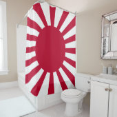 Japans Flagge des Kaiserkrieges Duschvorhang (Beispiel)