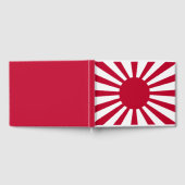 Japans Flagge des Kaiserkrieges Gästebuch (Voll)