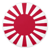 Japans Flagge des Kaiserkrieges Keramikknauf (Vorderseite)