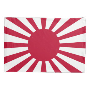 Japans Flagge des Kaiserkrieges Kissenbezug