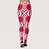 Japans Flagge des Kaiserkrieges Leggings (Rückseite)