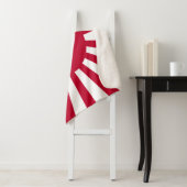 Japans Flagge des Kaiserkrieges Sherpadecke (Beispiel)