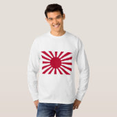 Japans Flagge des Kaiserkrieges T-Shirt (Vorne ganz)