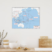 Japans geplante Anschläge auf den Zweiten Weltkrie Poster (Küche)