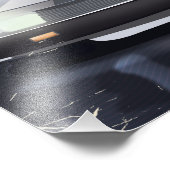 Japans Reiseplakat Fotodruck (Ecke)