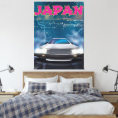 Japans Reiseplakat Leinwanddruck (Insitu (Schlafzimmer))