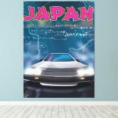 Japans Reiseplakat Leinwanddruck (Insitu (Holzboden))
