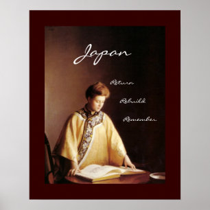 Japans Rückkehr Wiederaufbau Poster