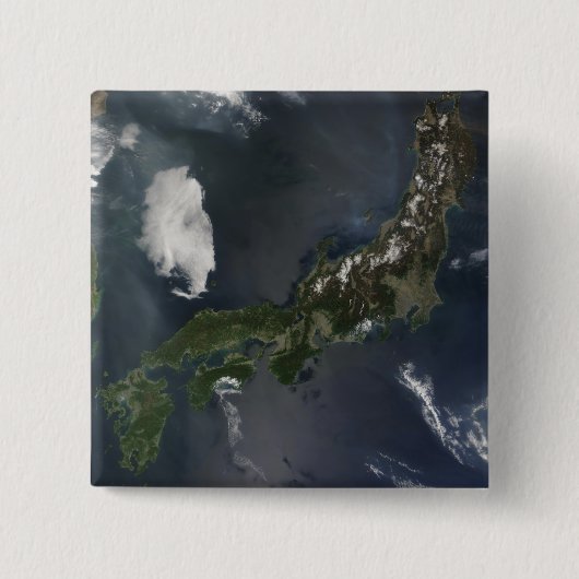 Japans wichtigste Insel, Honshu Button (Vorderseite)